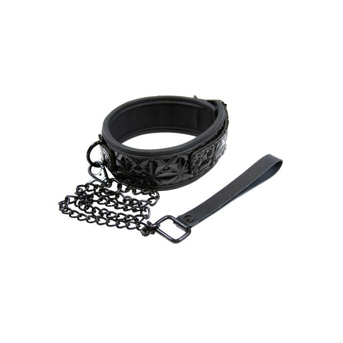 Sinful - 2" Collar with Leash - Black