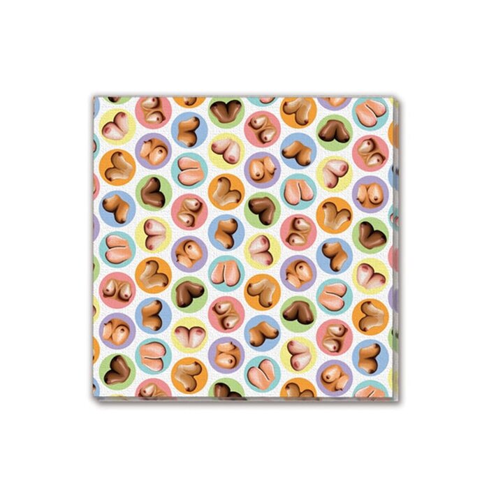 Mini Boob Napkins - 8 Pack