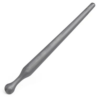 Pinpoint Silver Silicone Tapered Urethral Plug - 10cm