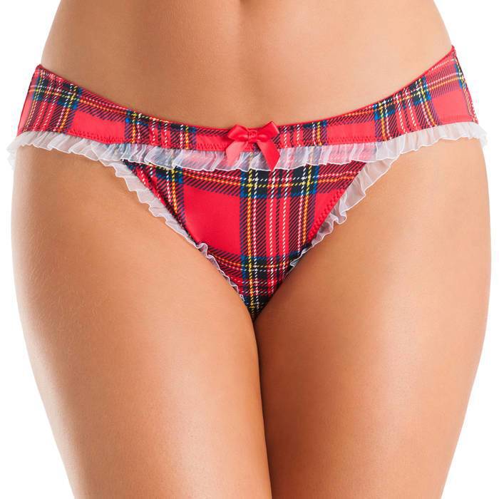 Lovehoney Schoolgirl Open-Back Crotchless Knickers