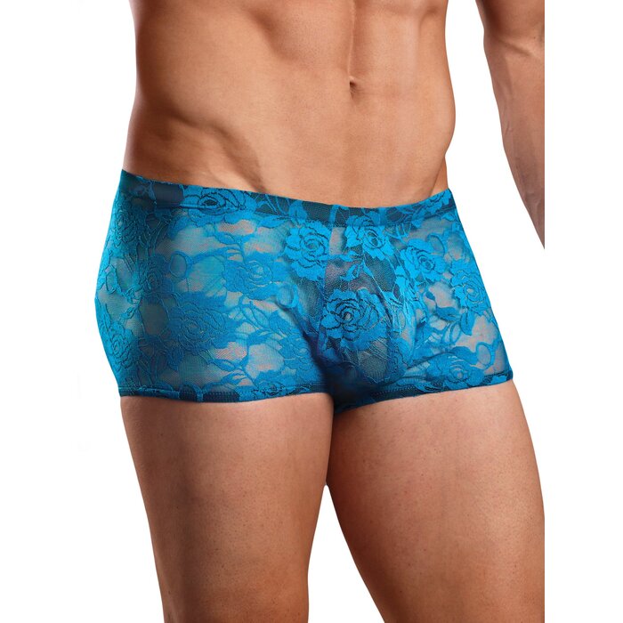 Neon Lace Mini Short