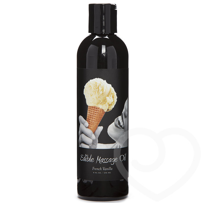 Earthly Body Vanilla Edible Massage Oil 236ml