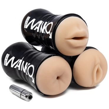 Wanko Realistic Vibrating Masturbator - BUTT