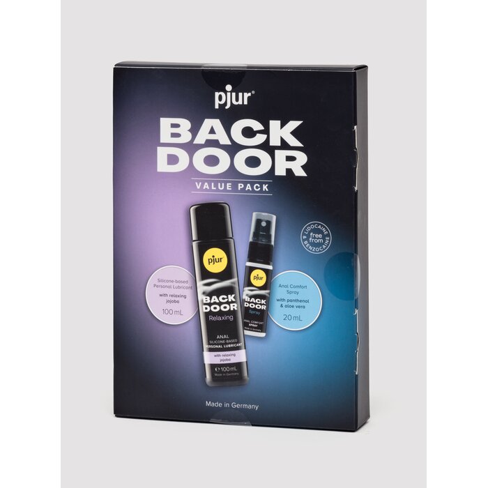 pjur Back Door Anal Lubricant 100ml and Spray 20ml Pack