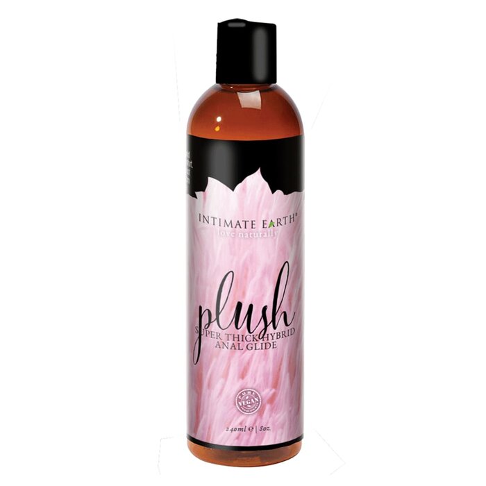 Intimate Earth Plush - Super Thick Hybrid Anal Glide - 8 oz.