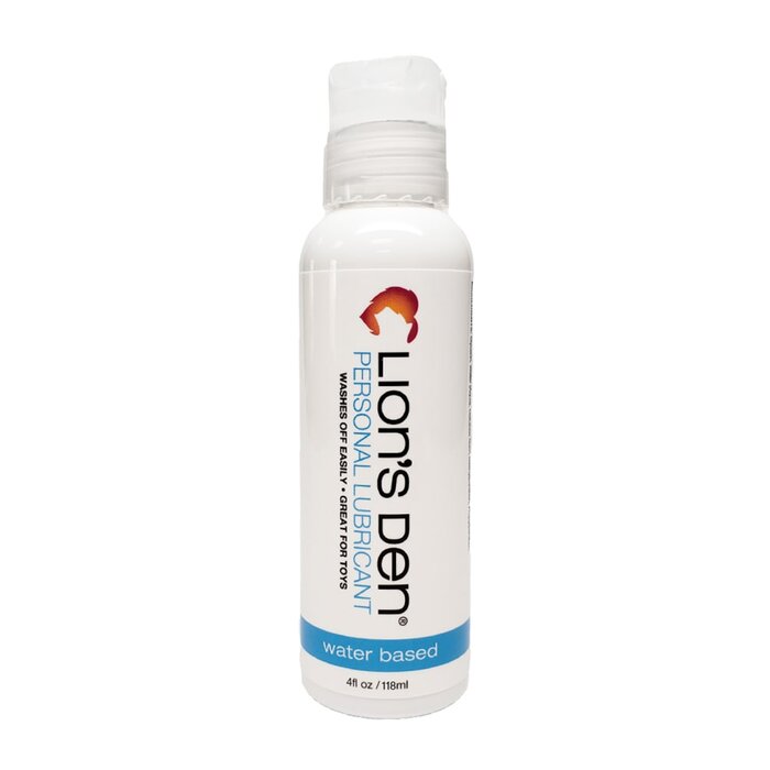 Lion's Den Water Based Personal Lubricant - 4 oz.
