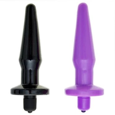 Velocity Nano Multi-Speed Vibrating Butt Plug - BLACK