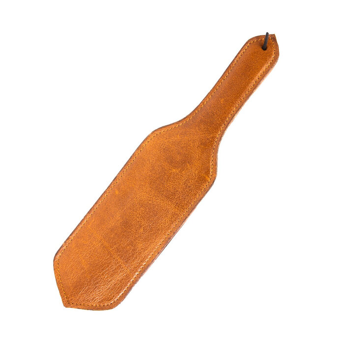 Brown Vintage Style Leather Paddle