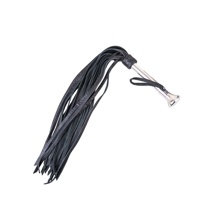 Stainless Steel Leather Flogger