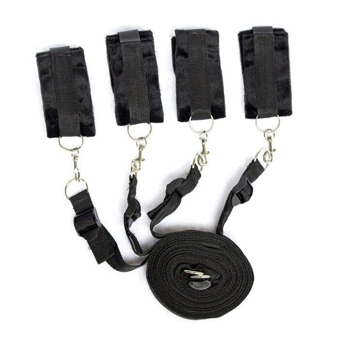 Under Bed Restraints Cuffs Bondage Submission Padded Quality
