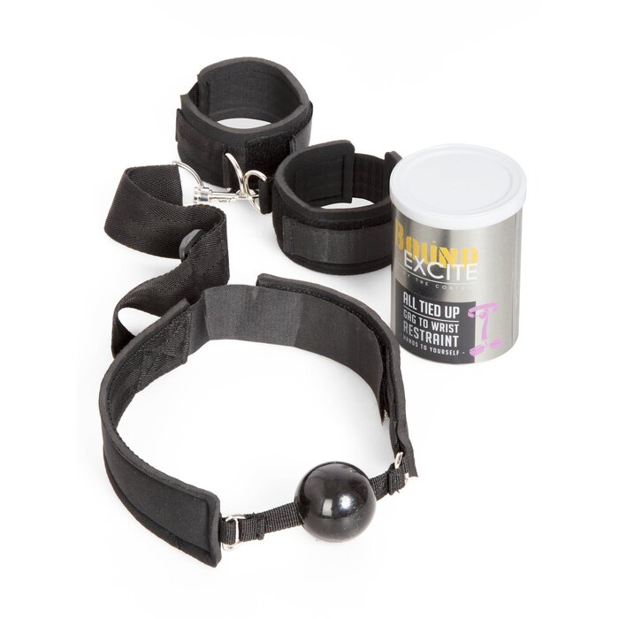 Bound to Excite Gag to Wrist Restraint