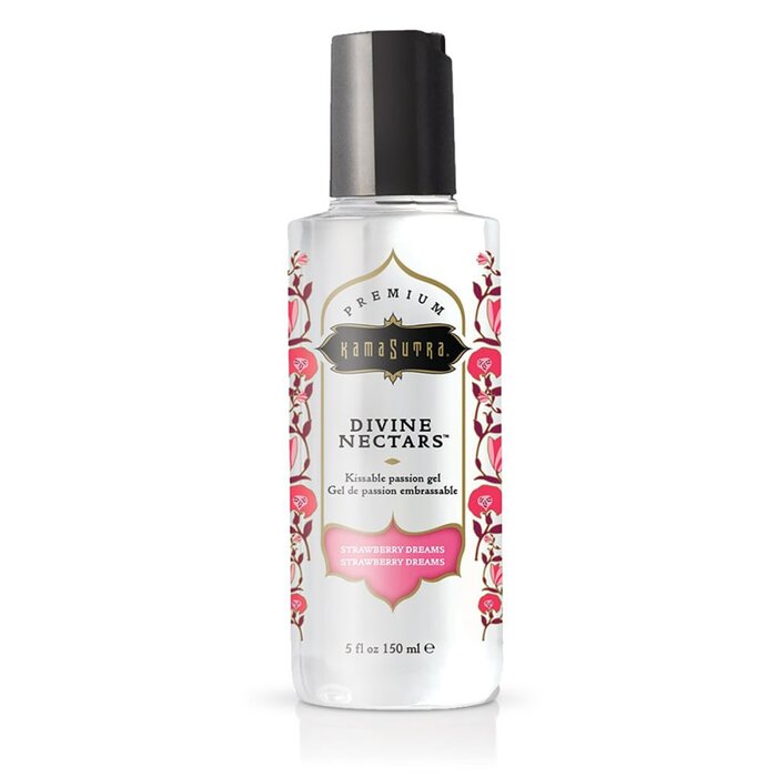 Divine Nectars Flavored Lubricant - Strawberry Dream - 5 oz.
