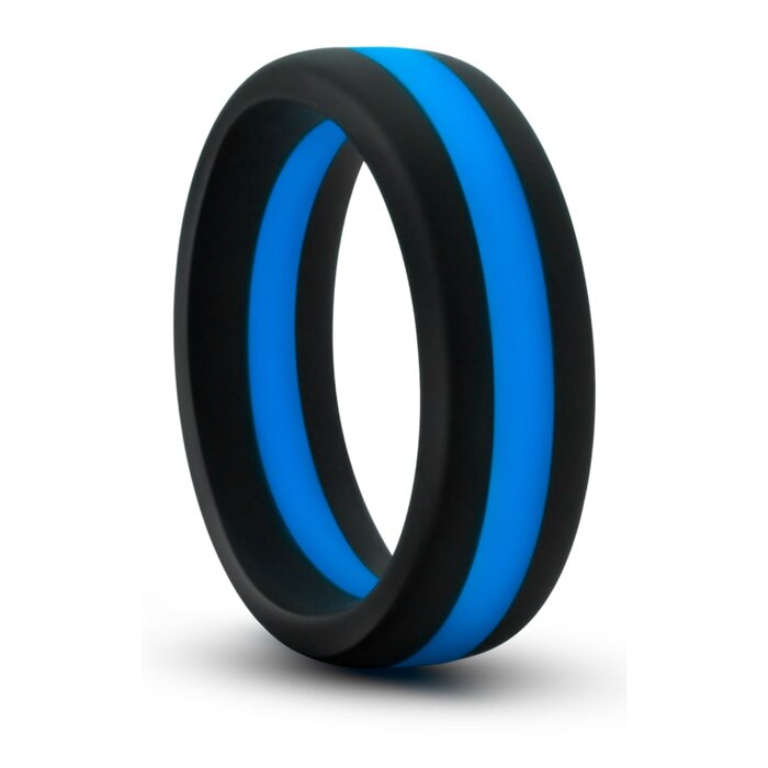 Performance - Silicone Go Pro Cock Ring - Blue