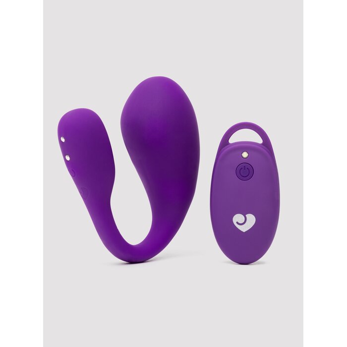 Lovehoney Desire Remote Control Dual Stimulation Love Egg - Purple