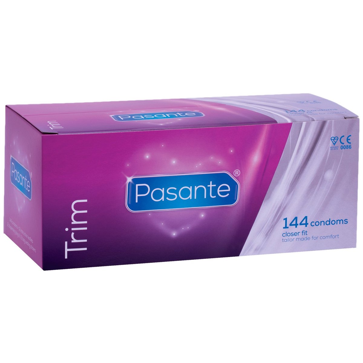 Pasante Trim Condoms 144 pcs - Clear