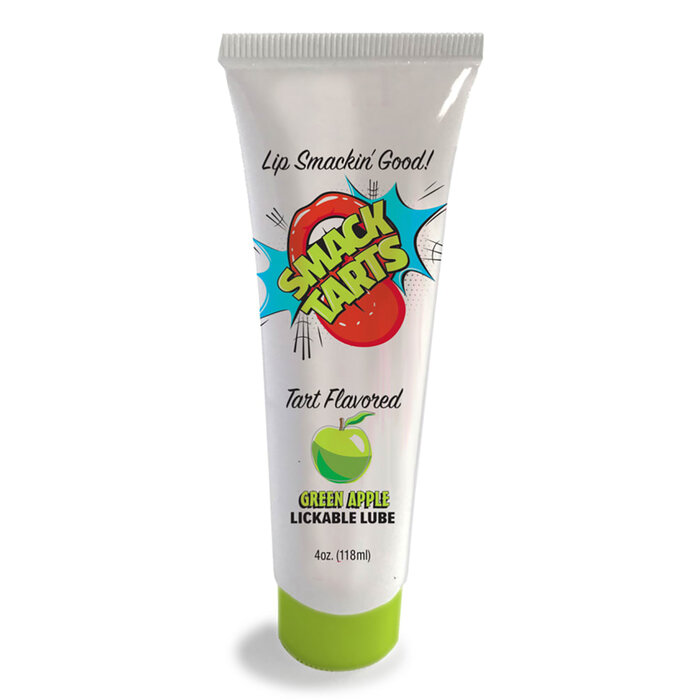 Smack Tarts Lickable Lube - Sour Green Apple - 4 oz.