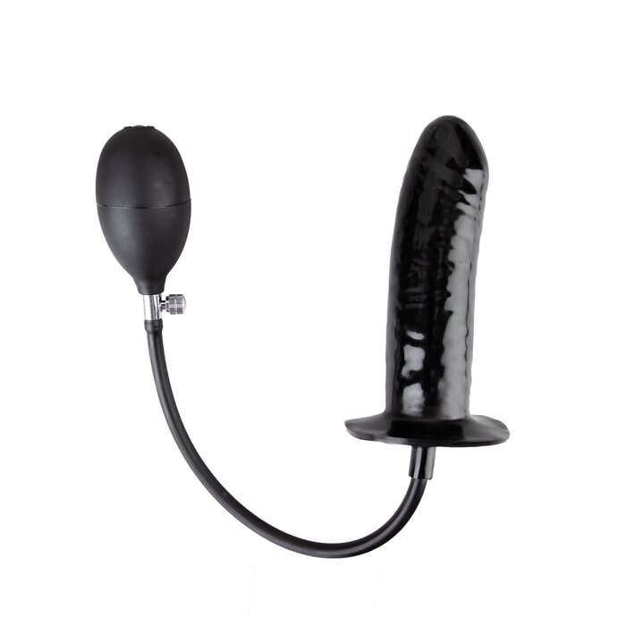 Moulded Rubber Large Pump-up Dildo