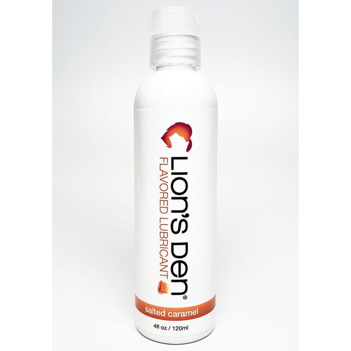 Lion's Den Salted Caramel Flavored Personal Lubricant - 4 oz.