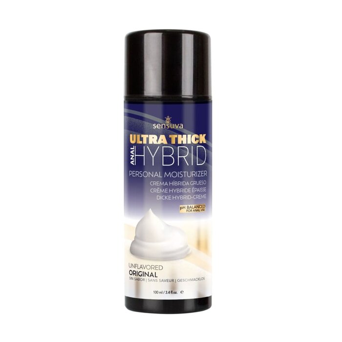 Ultra-Thick Anal Hybrid Lubricant - Original Unflavored - 3.4 oz. (100 ml)