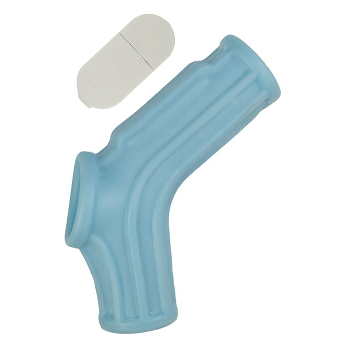 Vibrating Sleek Fit Power Sleeve - Blue