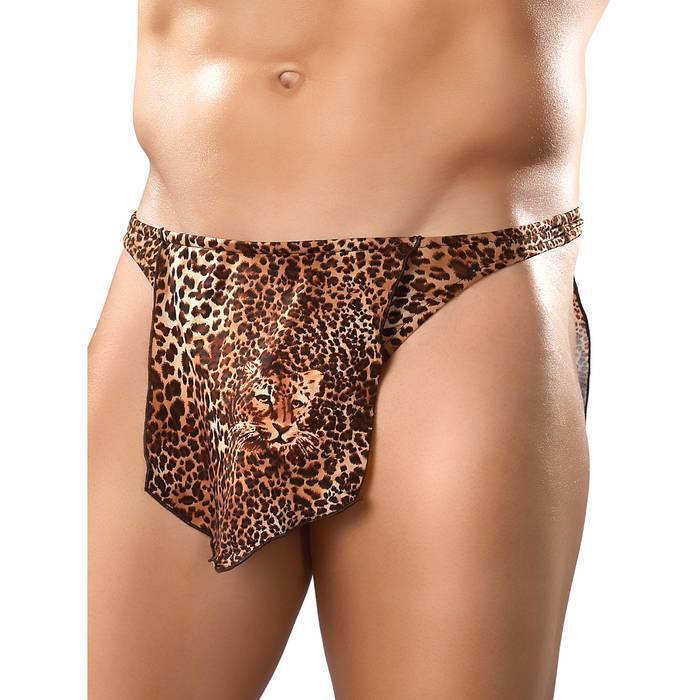 Male Power Animal Print Tarzan Loin Cloth