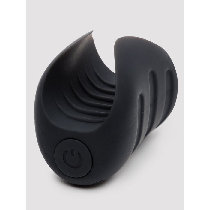 Fifty Shades of Grey Sensation 20 Function Mini Male Vibrator - Black
