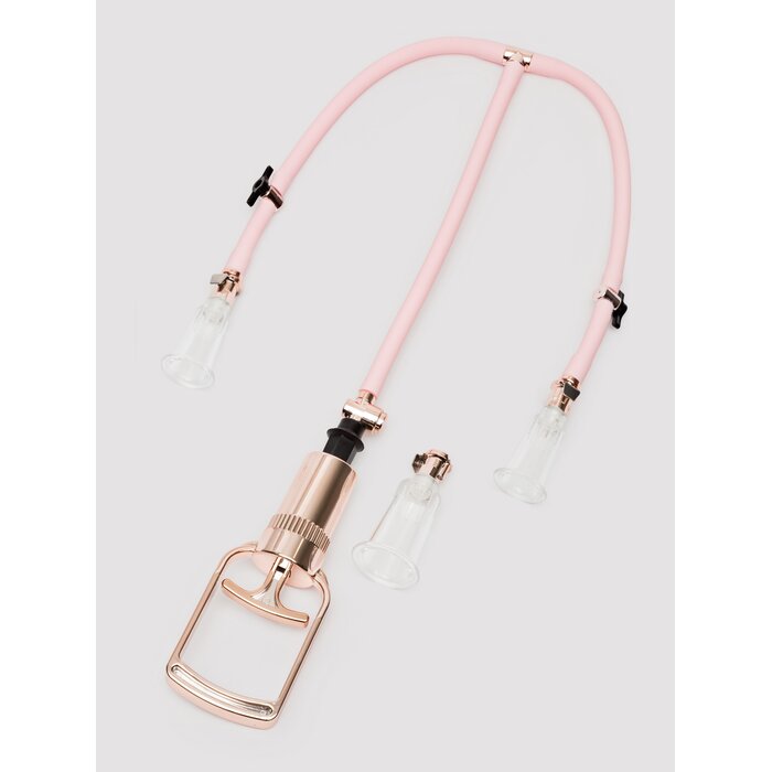 Pumped Clitoral and Nipple Pump Set - Pink