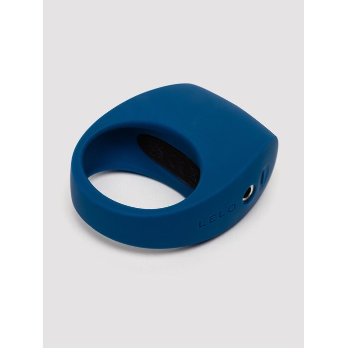 Lelo Tor 3 Luxury Rechargeable App Control Vibrating Cock Ring - Blue