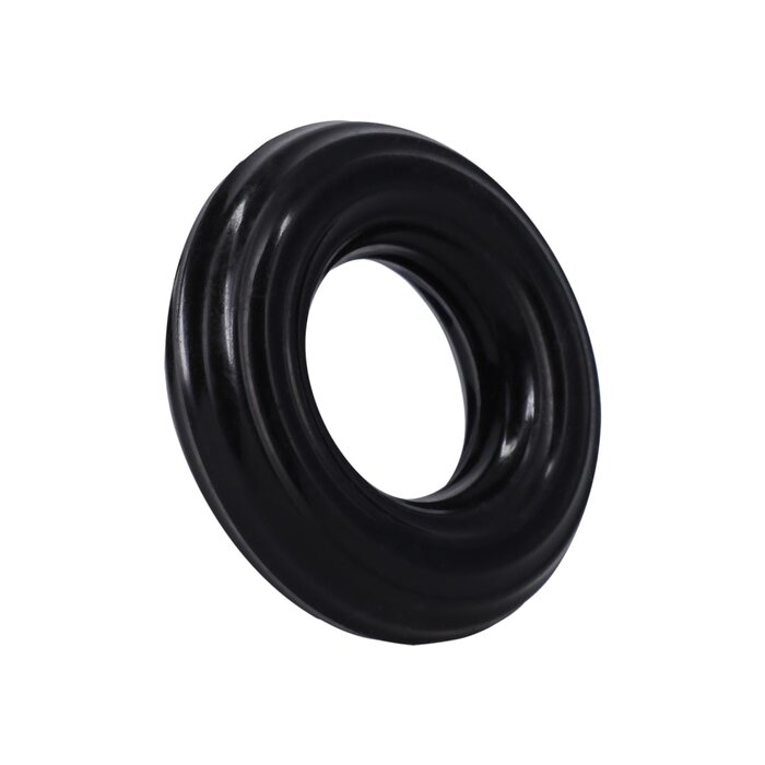 Rock Solid - Ribbed Donut - Black