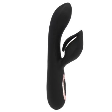 ClitFlick 10-Speed Black G-Spot Rabbit Vibrator