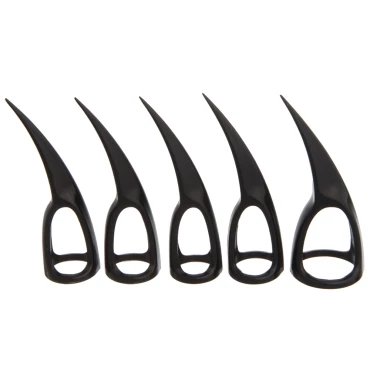 Talon Treatment Black Finger Claws 10 Piece Set