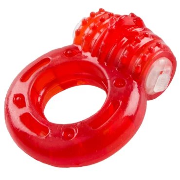 Bondara Bold Red Vibrating Cock Ring