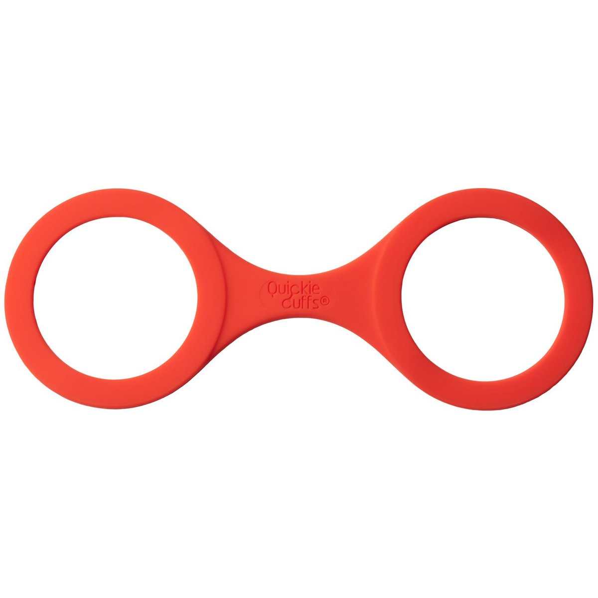 Quickie Cuffs Silicone Handcuffs Medium - Red