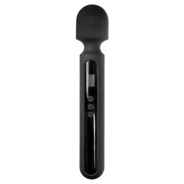 Robusta Black LCD Massage Wand Vibrator