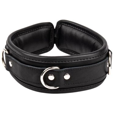 Soft Surrender Luxury Leather Adjustable & Lockable Collar