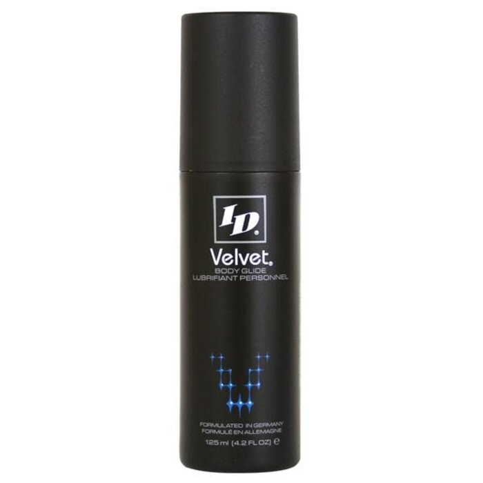 ID Velvet Silicone Based Lubricant: 125 ml Clear & Odourless Luxury