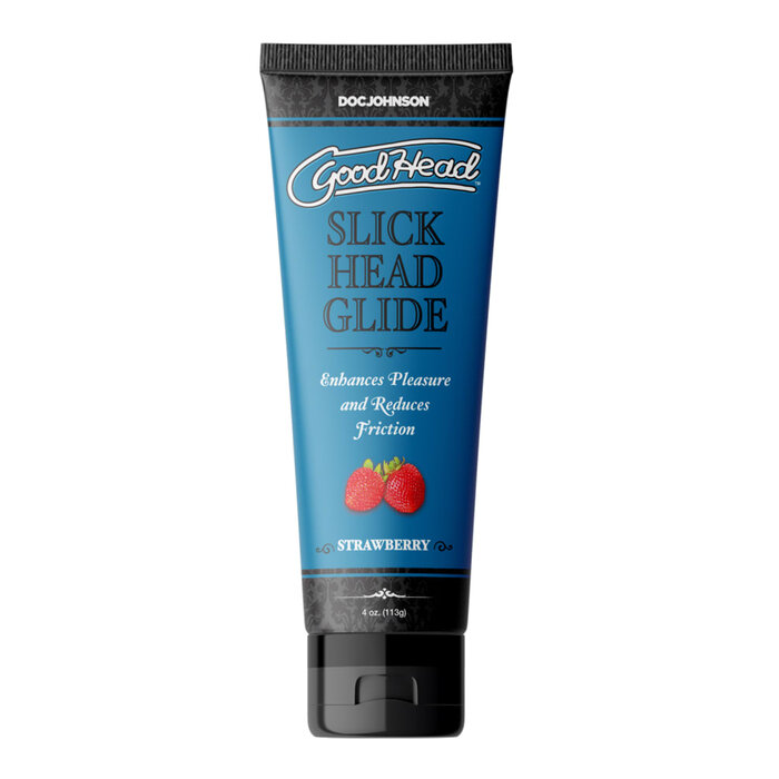 - GoodHead - Slick Head Glide - Strawberry - 4 oz.