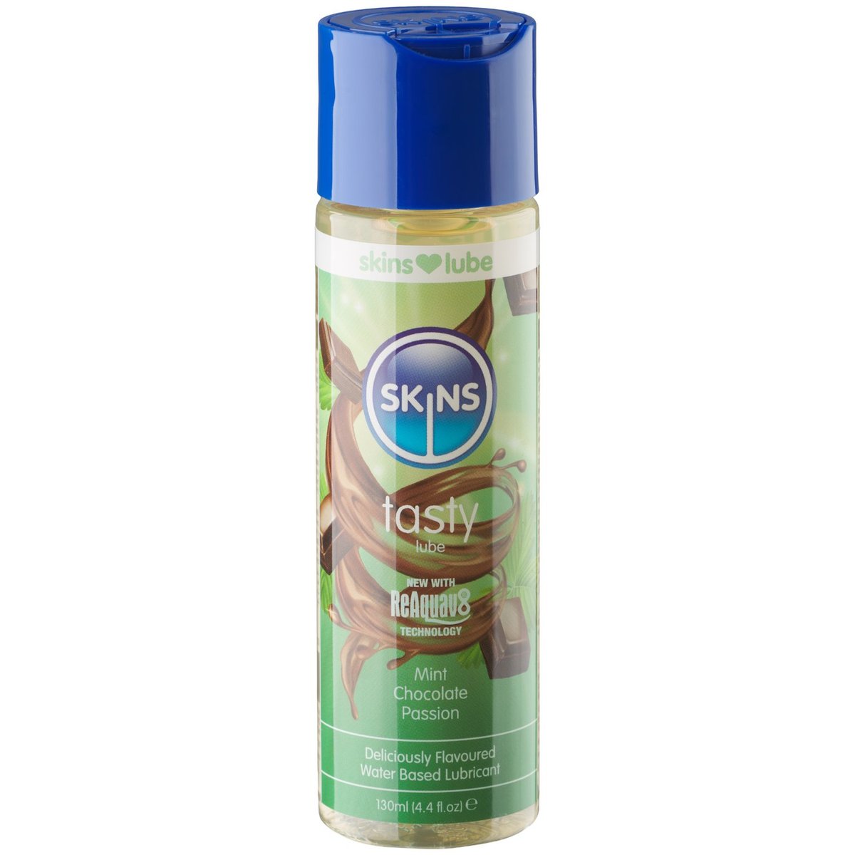 Skins Mint Chocolate Passion Water-based Lube 130 ml - Clear