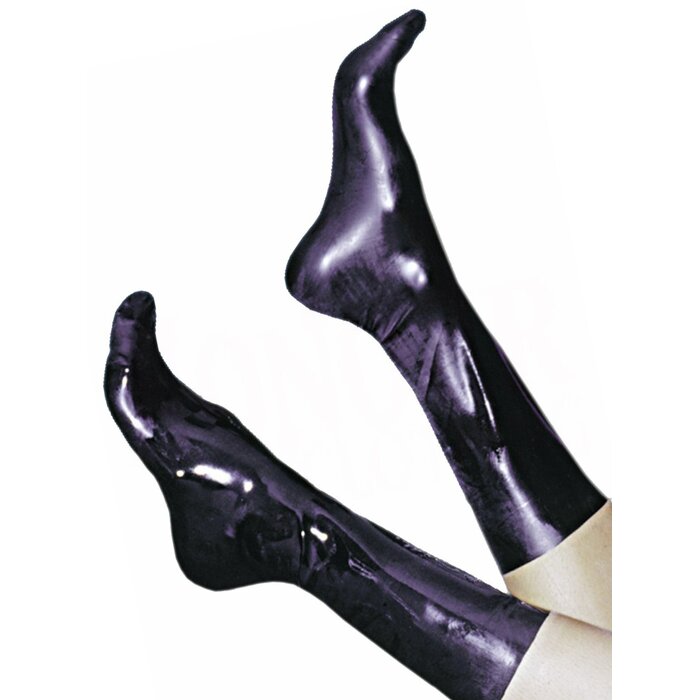 Moulded Rubber Socks in Black