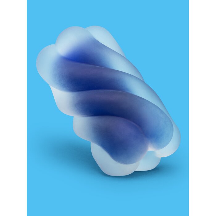 Lovehoney mon ami Self-Lubricating Stroker - Blue