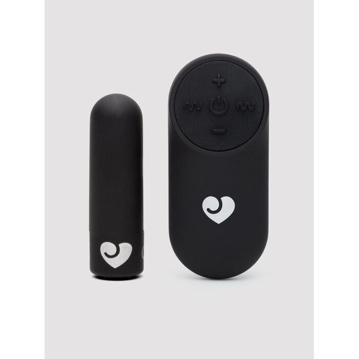 Lovehoney Fired Up Remote Control Bullet Vibrator - Black