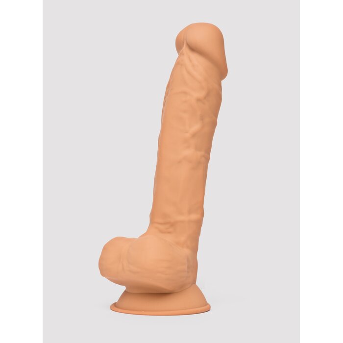 SILEXD Dual Density Silicone Realistic Dildo 7 Inch - Flesh Pink
