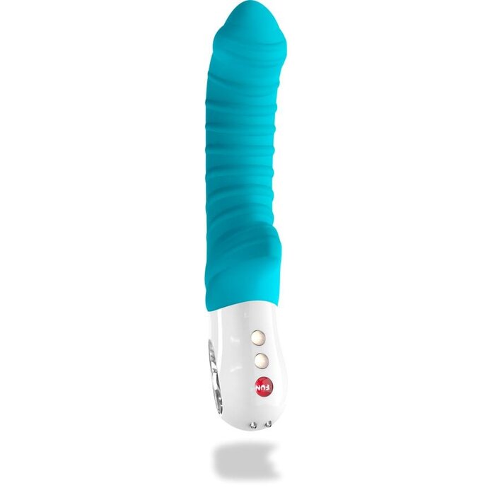 Fun Factory Tiger G-Spot Vibrator Ribbed - Blue Edition