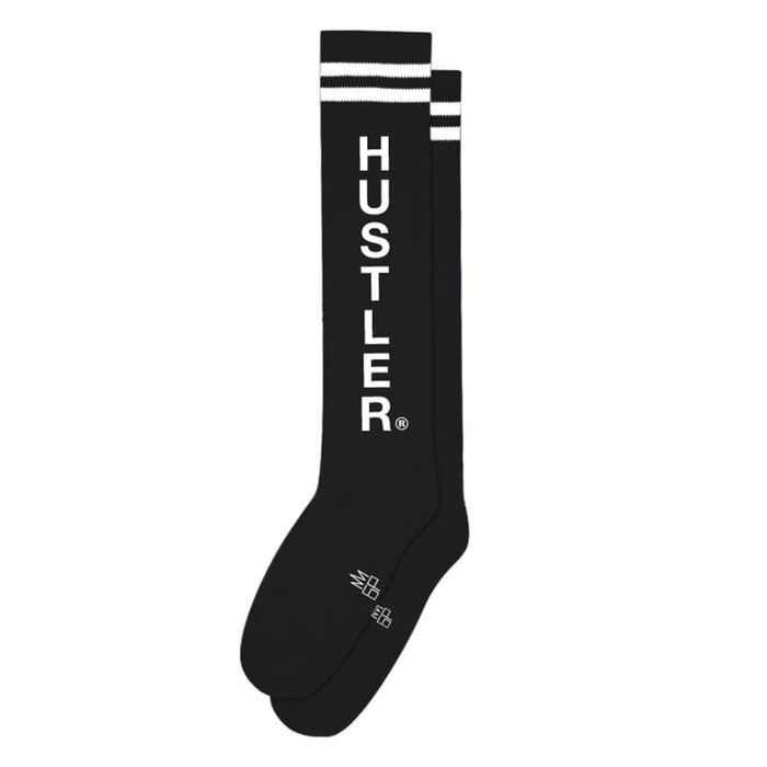 Hustler Knee Socks - Black