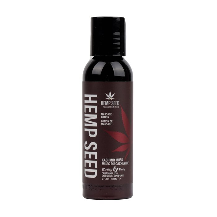 Hemp Seed Massage Lotion - Kashmir Musk - 2 oz.