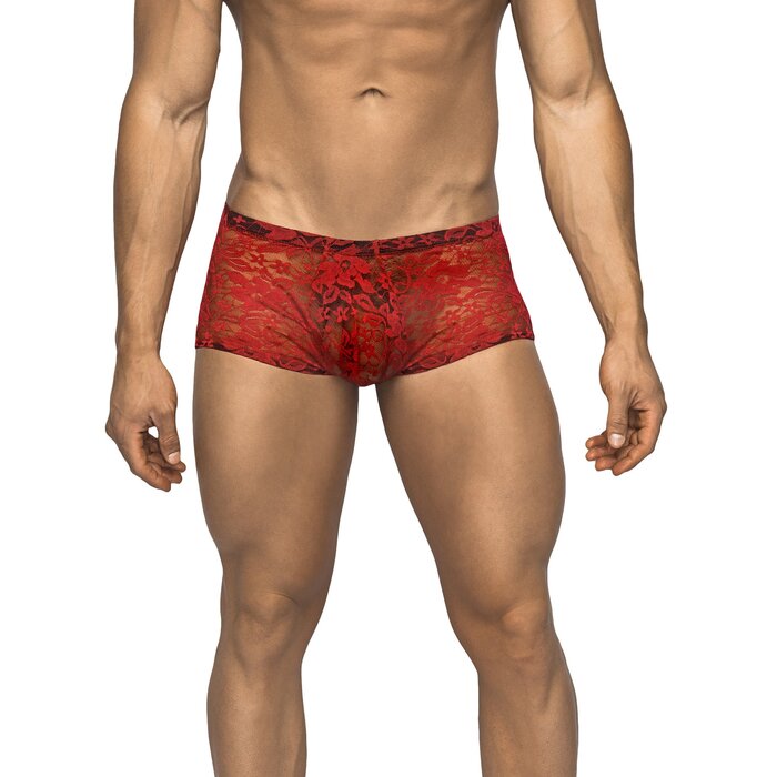 Floral Lace Mini Shorts
