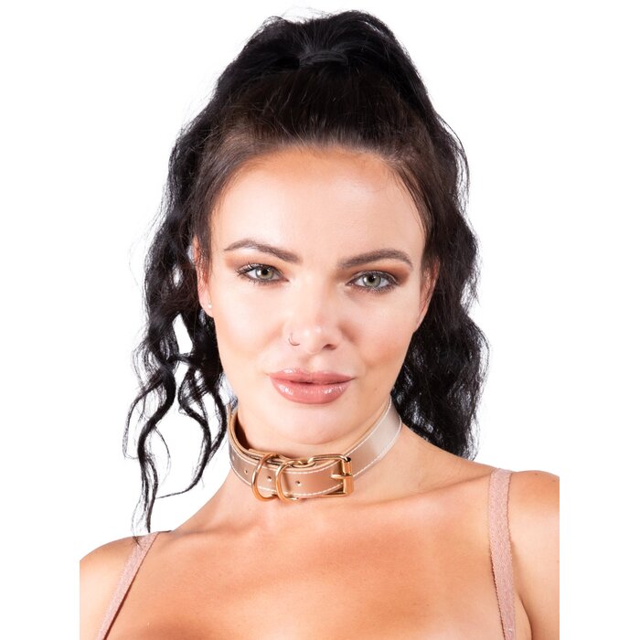 Splendour Patent Collar Gold
