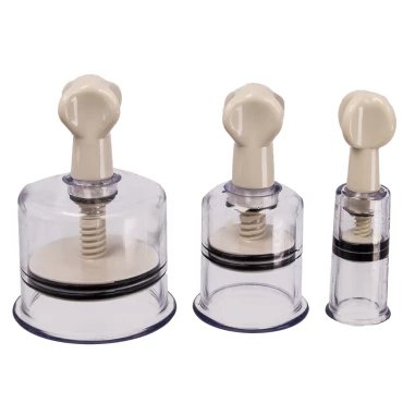Twister White Nipple Suckers - SMALL
