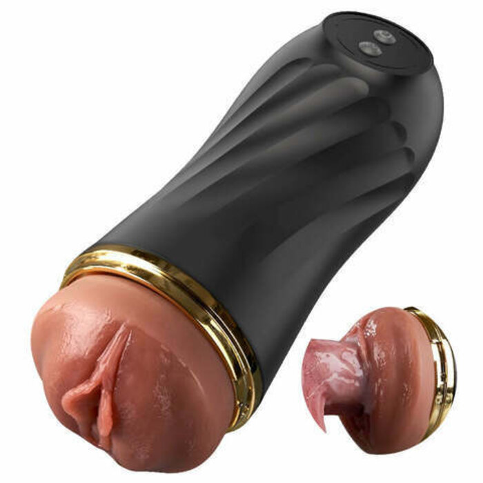 Scarlett Kiss - 10 Vibration 360° Textured Massage Masturbation Silent Immersive Stroker