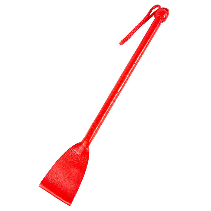 Red Leather Spanker